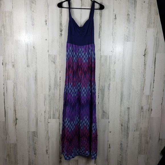 Mudd Dresses & Skirts - Mudd colorful spaghetti strap maxi dress women's size medium